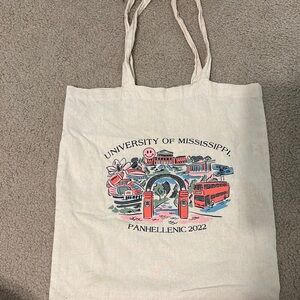 Ole Miss Panhellenic Tote bag